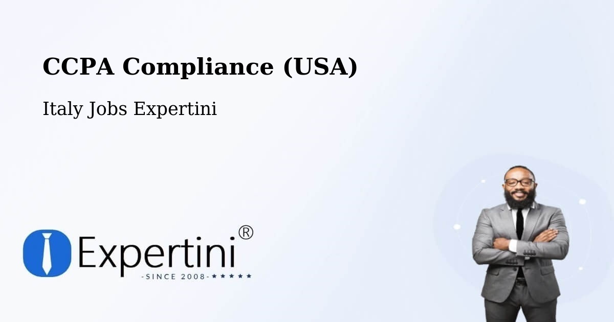 CCPA Privacy Rights & Compliance Notice – Riano - Italy Jobs Expertini