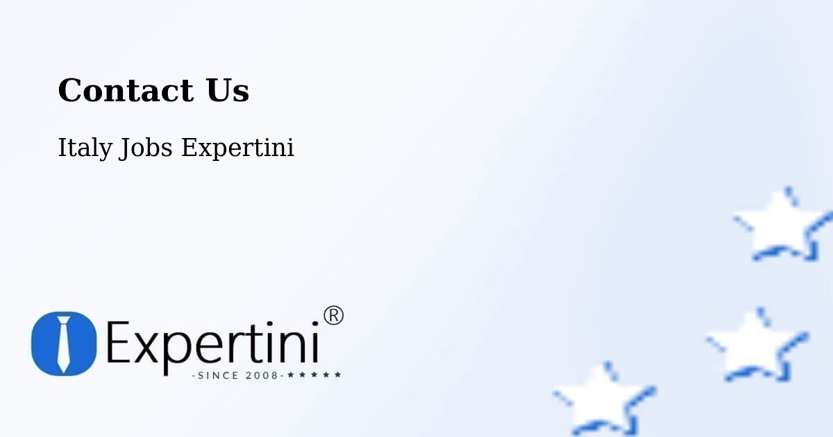 Contact Expertini – Riano - Italy Jobs Expertini