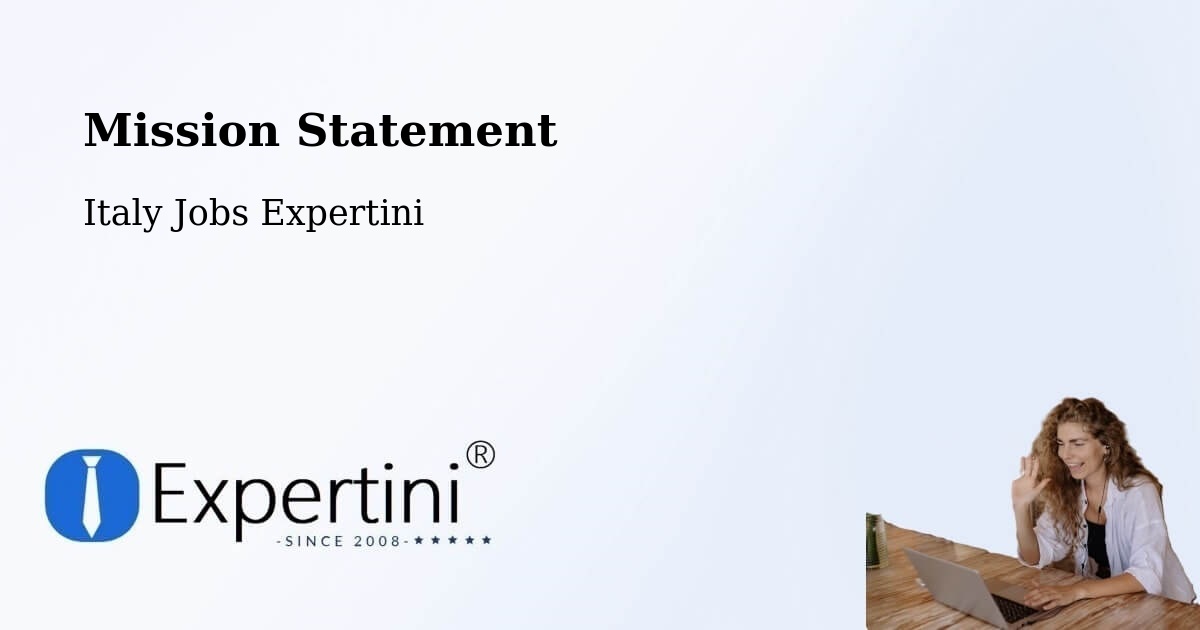 Corporate Mission – Riano - Italy Jobs Expertini